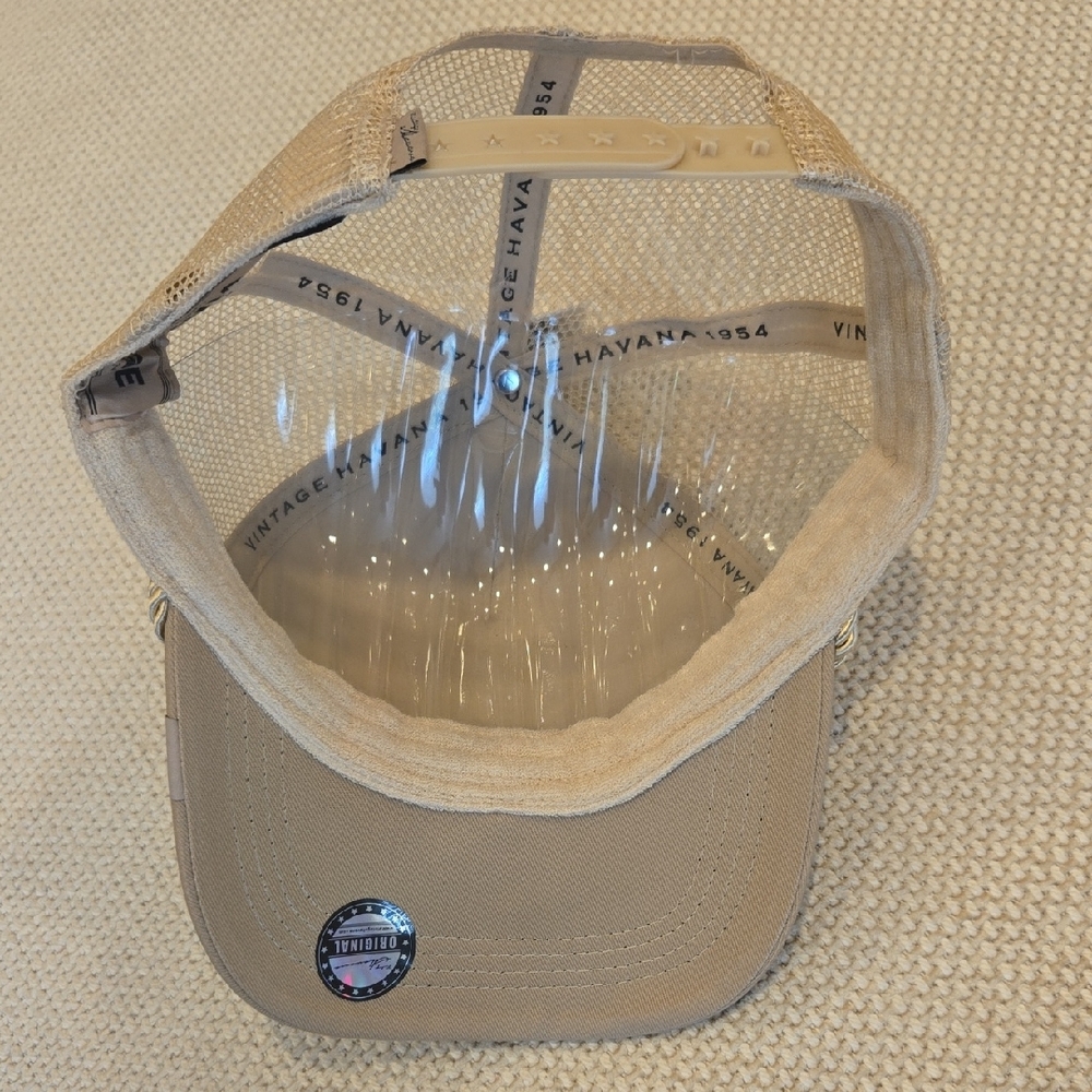 Vintage Havana Pearl Star Trucker Hat - Picture 5 of 6